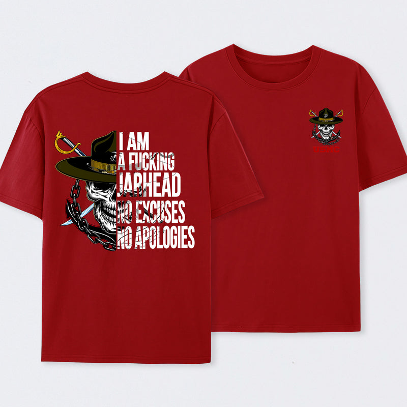 American Guardian USMC Jarhead Skull T-Shirt