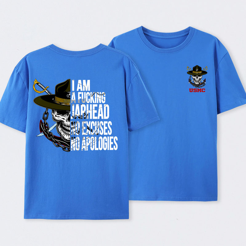 American Guardian USMC Jarhead Skull T-Shirt