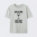 Bob Has No Arms Funny Graphic T-Shirt