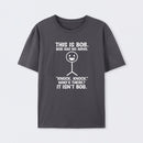 Bob Has No Arms Funny Graphic T-Shirt