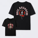 Hose Draggers Firefighter Skull Vintage T-Shirt