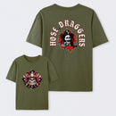 Hose Draggers Firefighter Skull Vintage T-Shirt