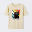 Fun Brother And Cat Emoji Patterns T-Shirt