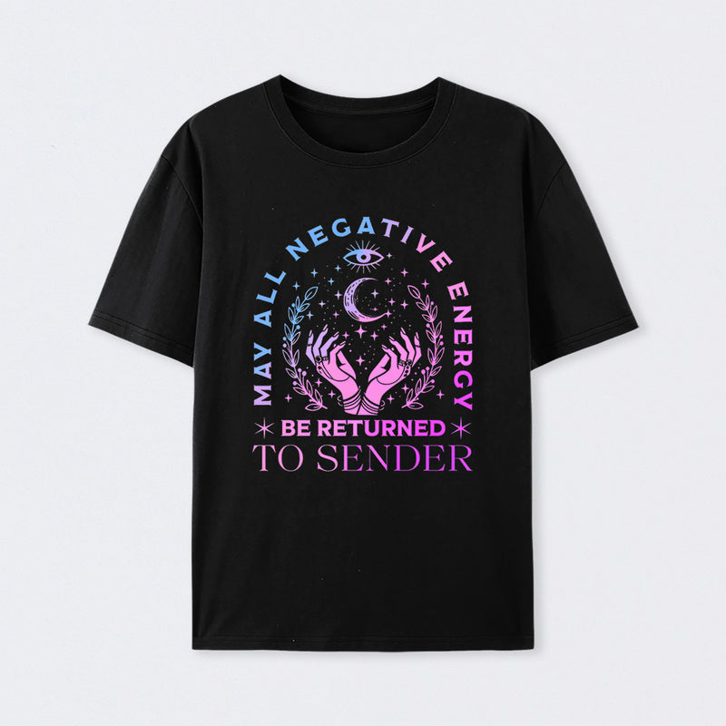 Magic Moon Celestial Graphic Print T-Shirt