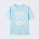 Hold On I'm Texting My Dad Ouija Board Retro Father Day T-Shirt