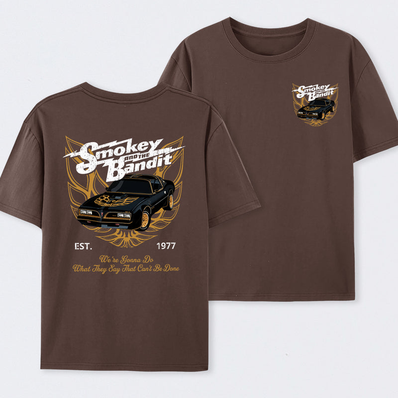 Smokey and the Bandit Trans Am 1977 Movie T-Shirt