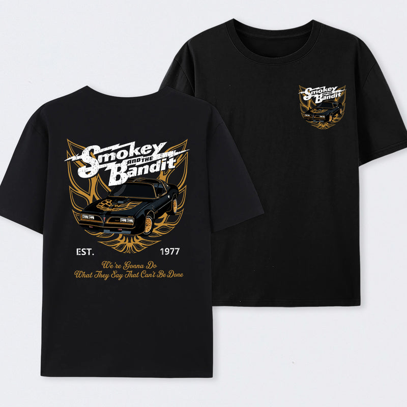 Smokey and the Bandit Trans Am 1977 Movie T-Shirt
