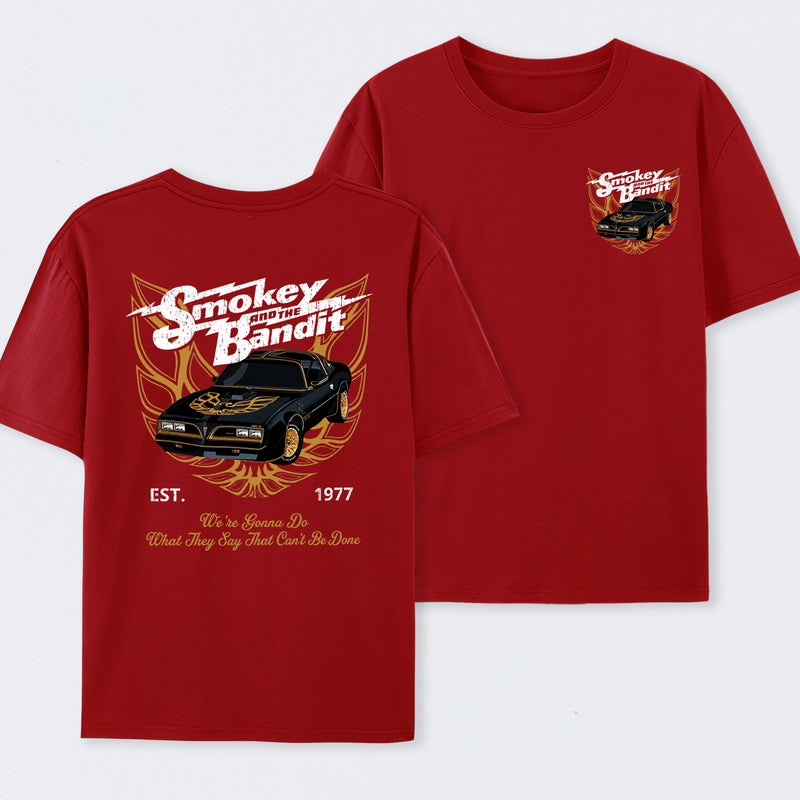 Smokey and the Bandit Trans Am 1977 Movie T-Shirt