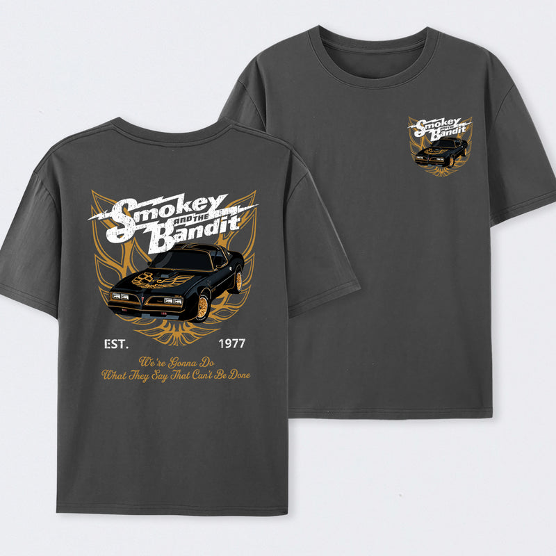 Smokey and the Bandit Trans Am 1977 Movie T-Shirt