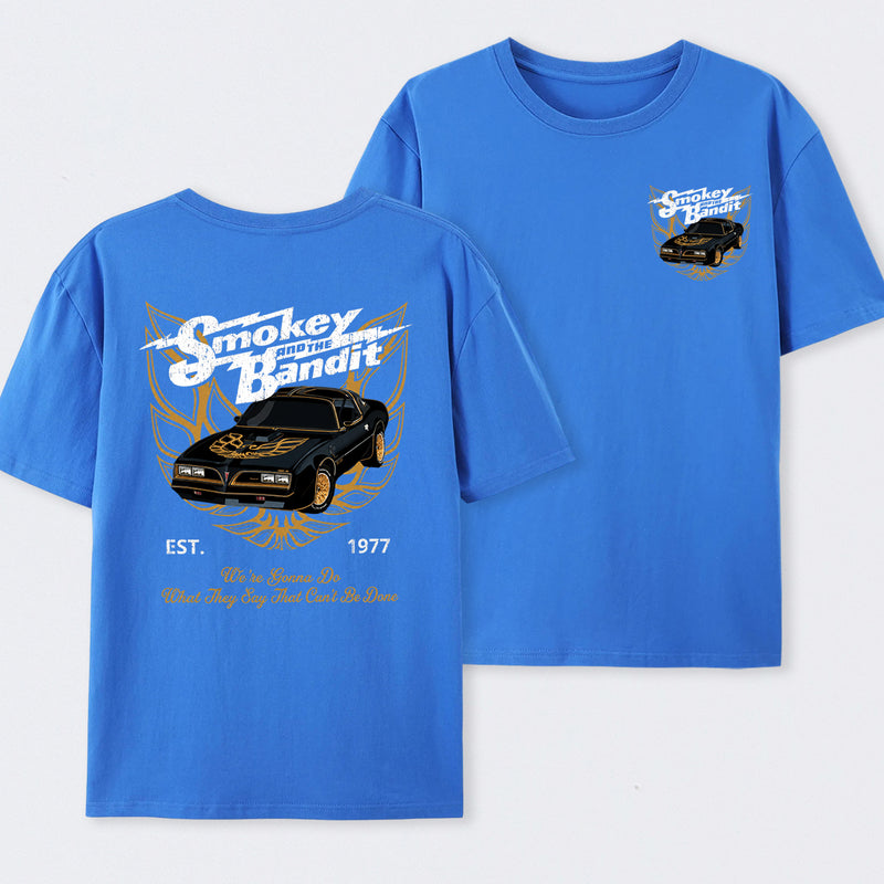 Smokey and the Bandit Trans Am 1977 Movie T-Shirt