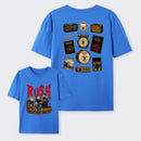 Rush Inspired Vintage Rock Band Graphic T-Shirt