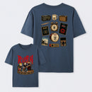 Rush Inspired Vintage Rock Band Graphic T-Shirt