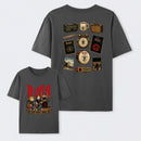Rush Inspired Vintage Rock Band Graphic T-Shirt