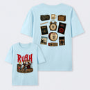 Rush Inspired Vintage Rock Band Graphic T-Shirt