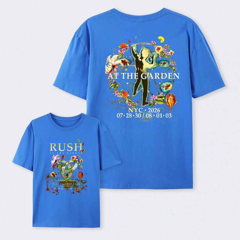 Rush At The Garden 2026 Tour Fifty Something MSG NYC Concert T-Shirt