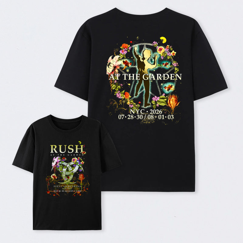 Rush At The Garden 2026 Tour Fifty Something MSG NYC Concert T-Shirt