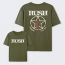 Rush 50 North America 2026 Tour Unisex Rock-Themed T-Shirt