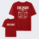 Rush 50 North America 2026 Tour Unisex Rock-Themed T-Shirt