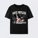 White Privilege Graphic Funny Basketball Meme T-Shirt