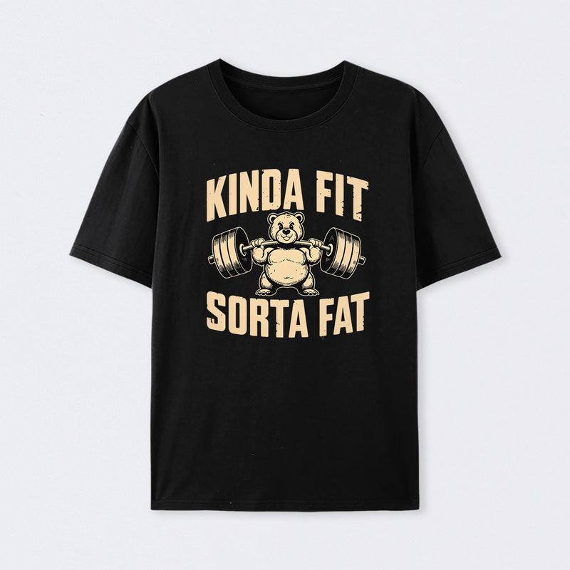 Funny Weightlifting Bear Gym T-Shirt