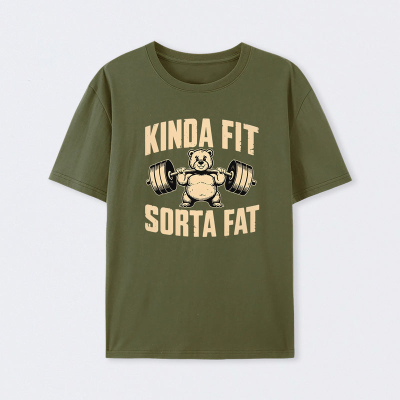 Funny Weightlifting Bear Gym T-Shirt