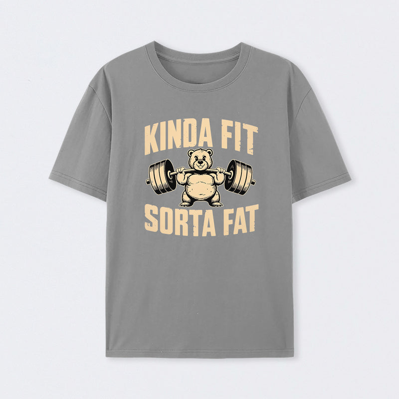 Funny Weightlifting Bear Gym T-Shirt