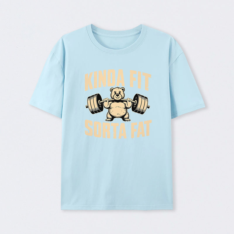 Funny Weightlifting Bear Gym T-Shirt