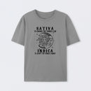 Sativa Indica Graphic Streetwear T-Shirt