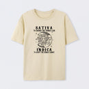 Sativa Indica Graphic Streetwear T-Shirt