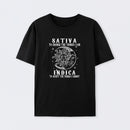 Sativa Indica Graphic Streetwear T-Shirt