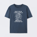 Sativa Indica Graphic Streetwear T-Shirt