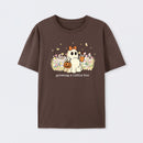 Halloween Growing A Little Boo Funny Pregnancy Spooky T-Shirt