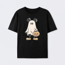 Retro Halloween Trick or Treat Spooky Couple Trip T-Shirt