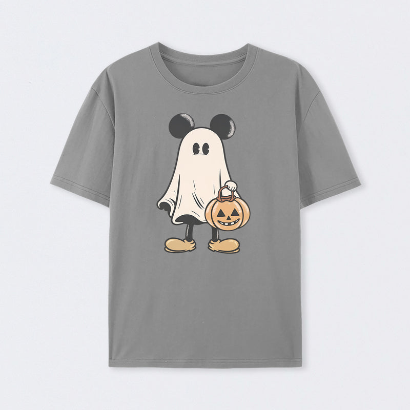Retro Halloween Trick or Treat Spooky Couple Trip T-Shirt