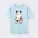 Retro Halloween Trick or Treat Spooky Couple Trip T-Shirt