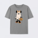 Retro Halloween Trick or Treat Spooky Couple Trip T-Shirt