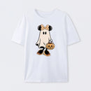 Retro Halloween Trick or Treat Spooky Couple Trip T-Shirt