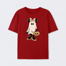 Retro Halloween Trick or Treat Spooky Couple Trip T-Shirt
