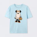 Retro Halloween Trick or Treat Spooky Couple Trip T-Shirt