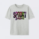 Neon Horror Halloween Retro Scary Movie Graphic T-Shirt