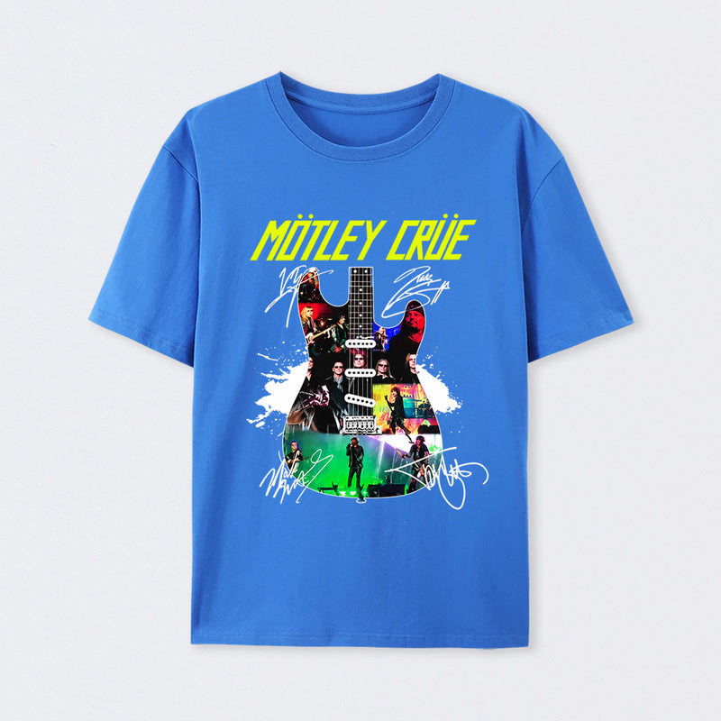To Honor Motley Crue Vintage Rock Band Music T-Shirt