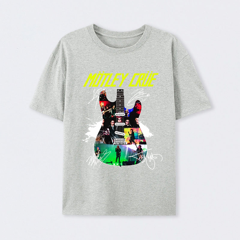 To Honor Motley Crue Vintage Rock Band Music T-Shirt