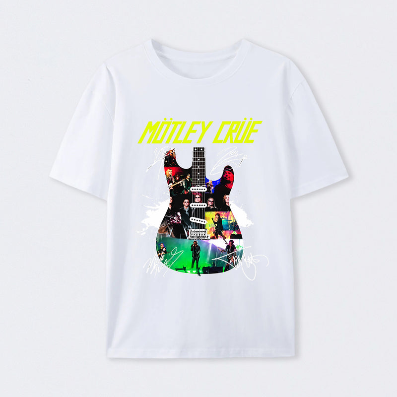 To Honor Motley Crue Vintage Rock Band Music T-Shirt