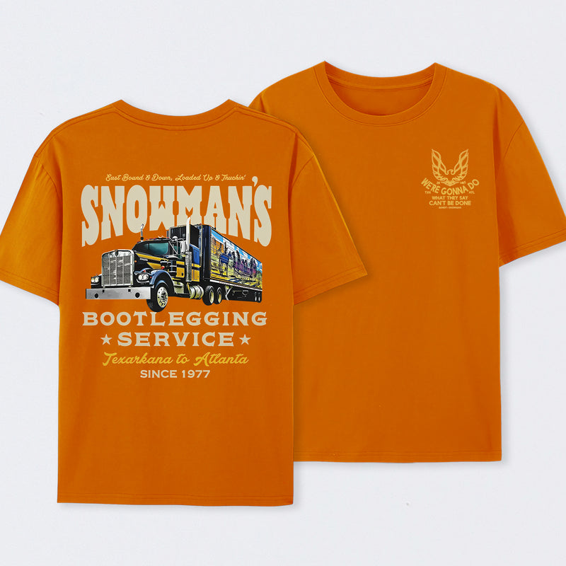 Snowman's Bootlegging Service T-Shirt