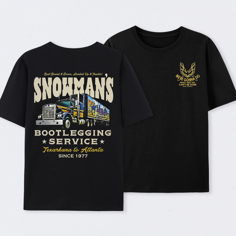 Snowman's Bootlegging Service T-Shirt