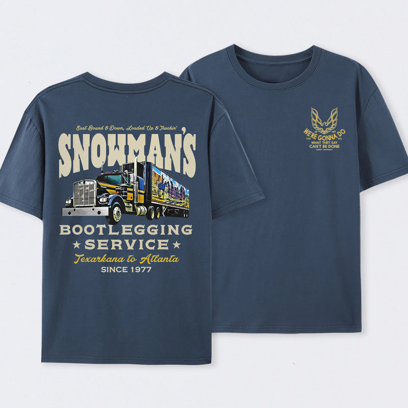 Snowman's Bootlegging Service T-Shirt
