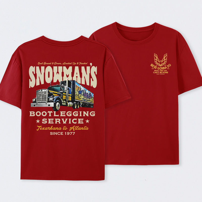 Snowman's Bootlegging Service T-Shirt