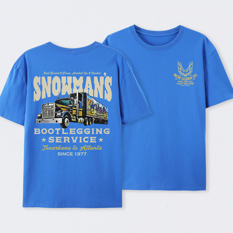Snowman's Bootlegging Service T-Shirt