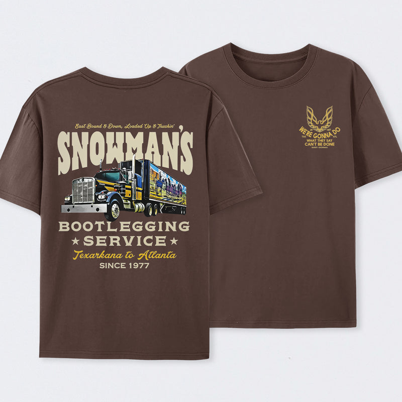 Snowman's Bootlegging Service T-Shirt