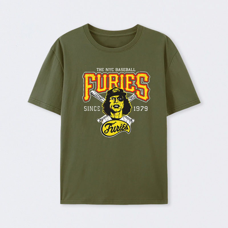 Furies NYC Vintage Baseball Graphic Retro 1979 Furies T-Shirt